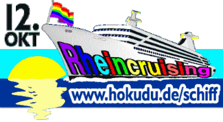 Werbeanzeige für Rheincruising 2002